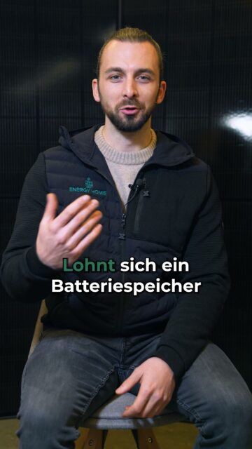 🔋 Lohnt sich ein Batteriespeicher?

Ein Speicher ist zunächst eine größere Investition. Dafür kannst Du den Strom vom Tag auch abends und nachts nutzen. Viele nutzen ihn zusätzlich, um ihr Haus bei einem Stromausfall weiterhin mit Energie zu versorgen. ⚡

Ob ein Batteriespeicher bei Dir sinnvoll ist, hängt von Deinem Haus und Deinem Stromverbrauch ab.

Gerne beraten wir Dich in einem unverbindlichen Erstgespräch. Trage dich einfach unter folgendem Link kostenfrei ein: https://anfrage.energy-home.solar/

#energyhome #photovoltaik #stromspeicher